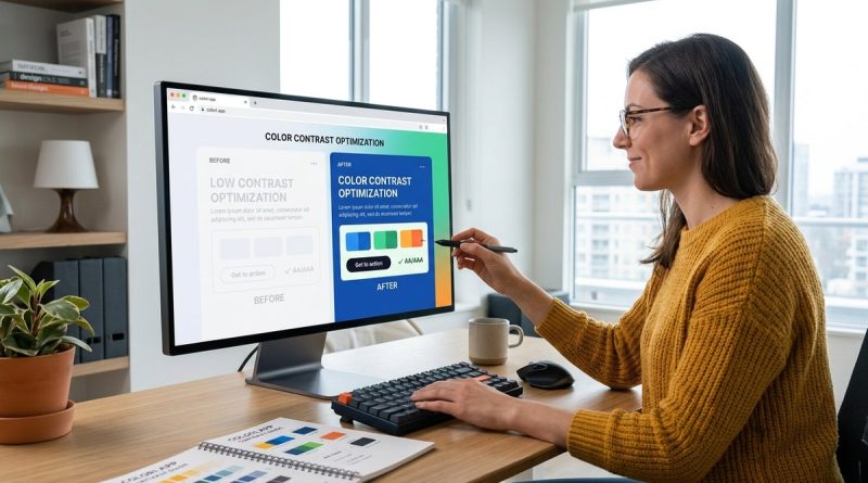 Enhance User Experience by Applying Effective Color Contrast Strategies