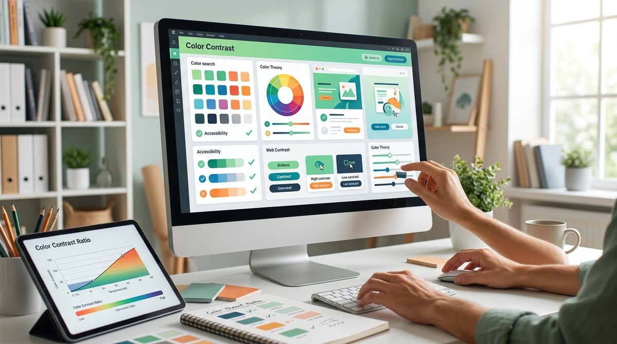 Mastering Color Contrast for Intuitive UI Design - colori.app