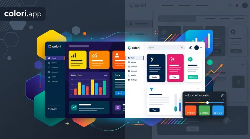 Harnessing Color Contrast Techniques to Create Visually Stunning Web Interfaces