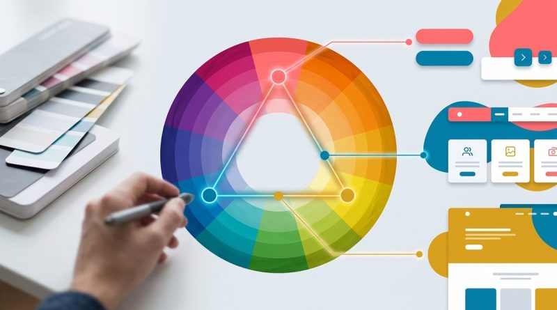 How to Build a Triadic Color Palette for High-Impact Web Designs