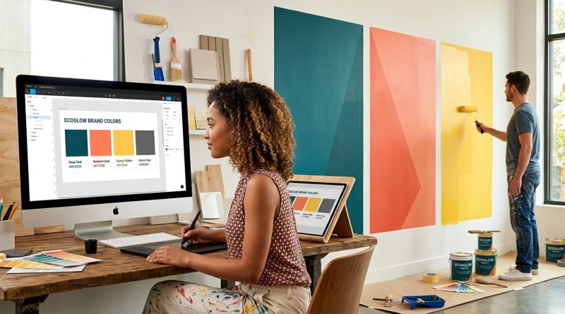 How to Build Brand Color Palettes That Work on Screens and Walls