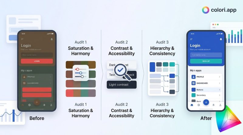How to Fix a Muddy Color Palette in 3 UI Design Audits